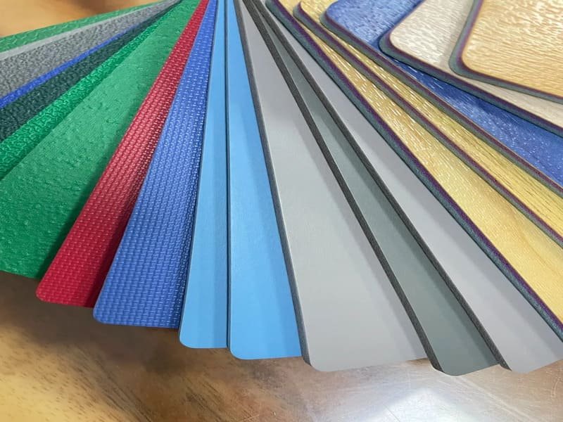 PVC flooring wear layer scratch test